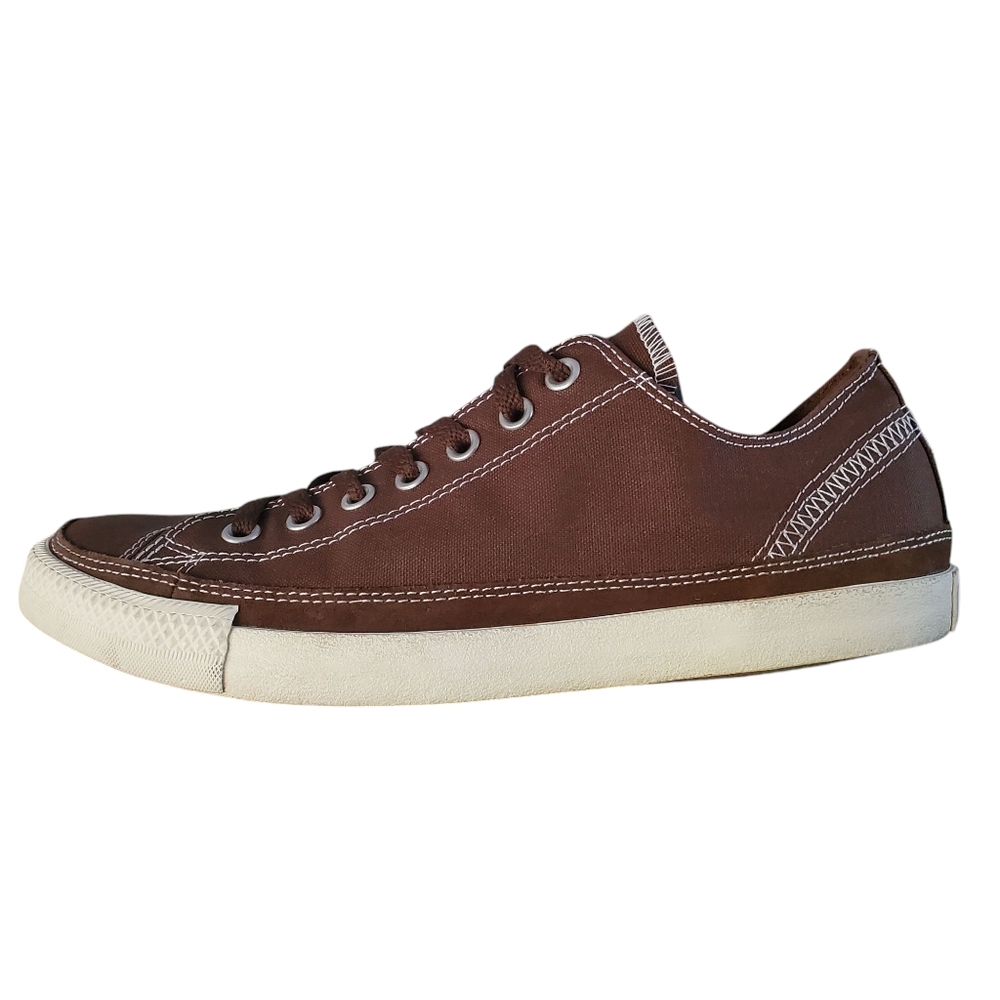 CONVERSE Chuck Taylor All Over‎ Brown Low-Top Lace-Up Sneaker Unisex W 11 | M 9